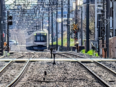線路沿いの立地
